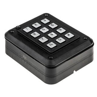 Storm Polymer Keypad Lock AC/DC Operation IP65 CE Certified Maximum 50 User Codes DEPLXT202