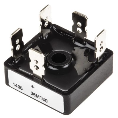 Vishay Bridge Rectifier 600 V 500 A 5-Pin Single VS-36MT60