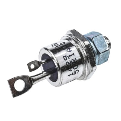Vishay Thyristor SCR 400 V 50 A 100 mA 1.49 kA Surge Current TO-65 Package VS-50RIA Series 50RIA40