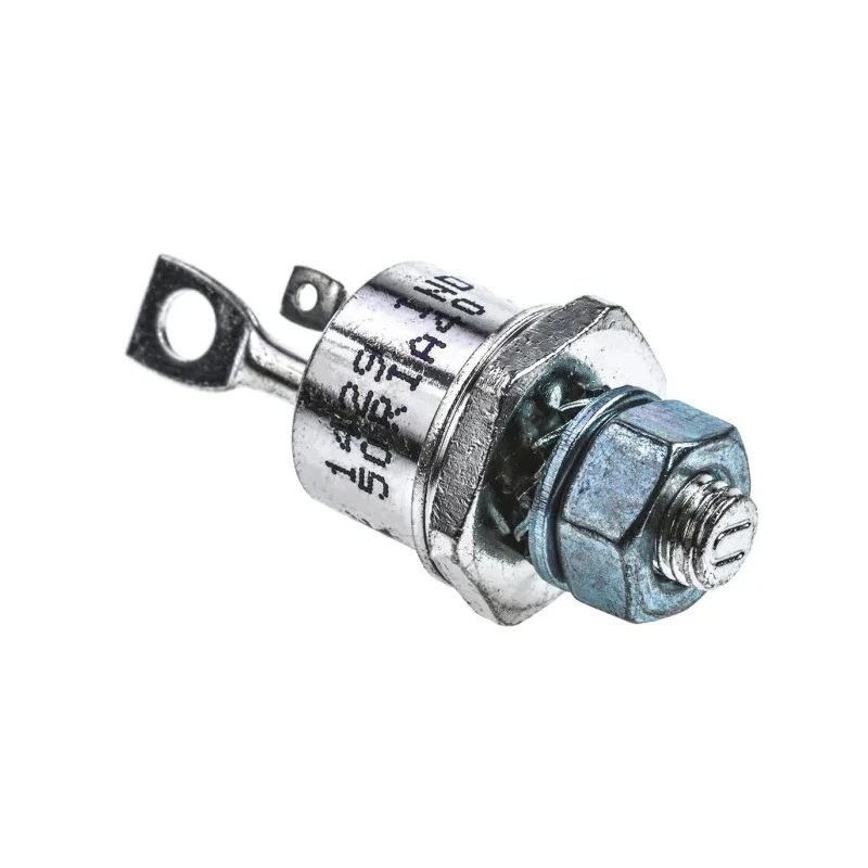 Vishay Thyristor SCR 400 V 50 A 100 mA 1.49 kA Surge Current TO-65 Package VS-50RIA Series 50RIA40