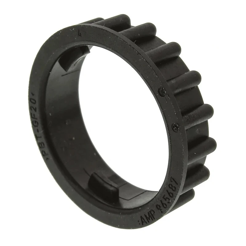 TE Connectivity Circular Connector Accessory Black Cable Clamp 965687-1