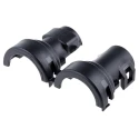TE Connectivity Black Nylon Cable Clamp, Maximum Bundle Diameter 9.6 mm, Length 32 mm, Width 25.8 mm 965785-1