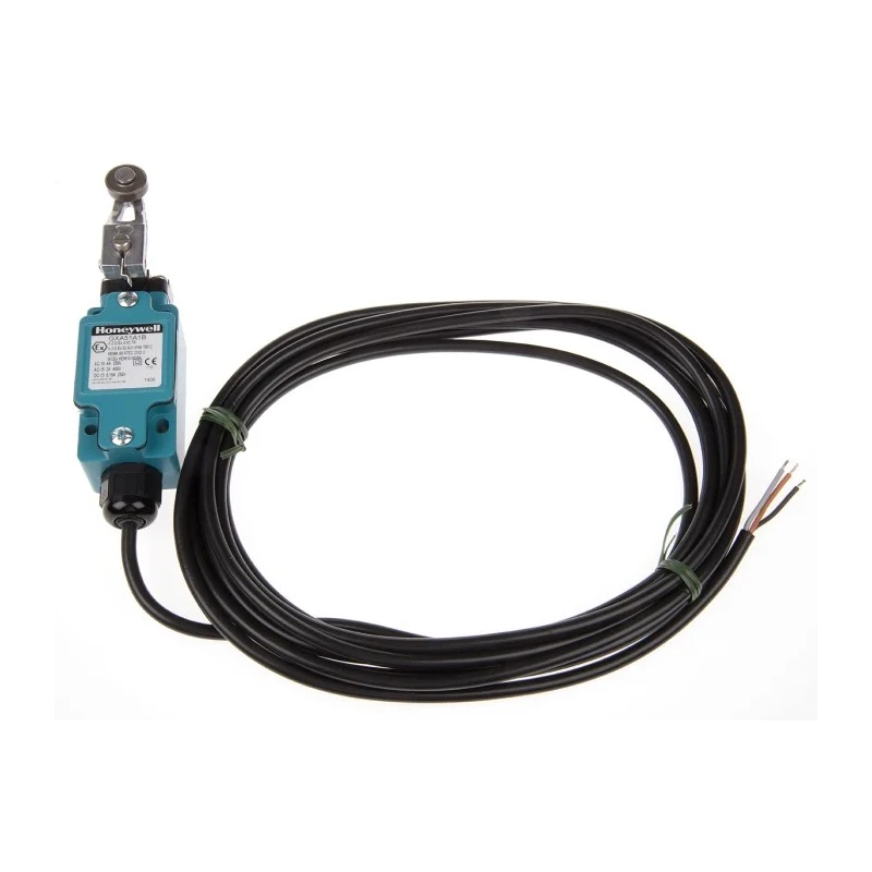 Honeywell Technologies GXA Series Roller Lever Limit Switch, IP66, Die Cast Zinc Housing, 250V AC, 4A 