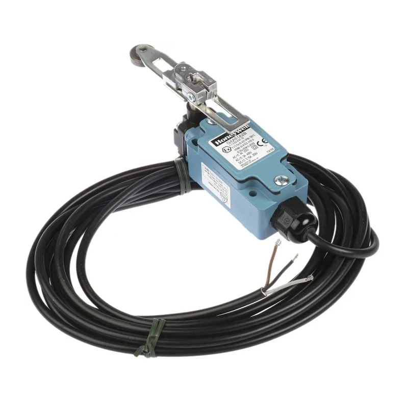 Honeywell Technologies GXA Series Adjustable Roller Lever Limit Switch, IP66, Die Cast Zinc Housing, 250V AC, 4A 