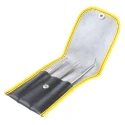 Bernstein ESD Safe Titanium Tweezer Set, Anti-Magnetic, Anti-Acid, Solder Adhesion Resistant, Max Temp 1677°C 5-030