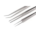 Bernstein ESD Safe Titanium Tweezer Set, Anti-Magnetic, Anti-Acid, Solder Adhesion Resistant, Max Temp 1677°C 5-030
