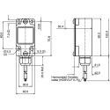 Honeywell Technologies GXA Series Adjustable Roller Lever Limit Switch, IP66, Die Cast Zinc Housing, 250V AC, 4A 