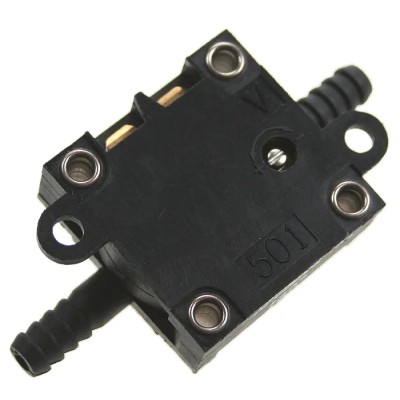 Herga Differential Pressure Sensor 62.5 mbar to 0.5 bar, 250V AC, 20mA Relay Output 6101-0002