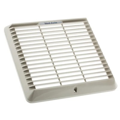 Vent-Axia White Powder Coated Steel Vent Grille Parallel Slat 150 mm 15 mm 466452