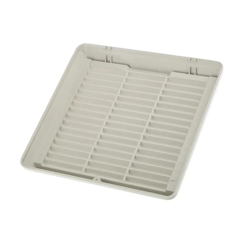 Vent-Axia White Powder Coated Steel Vent Grille Parallel Slat 150 mm 15 mm 466452