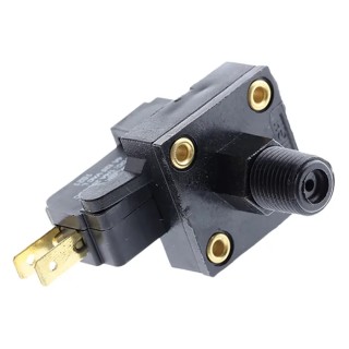 Herga Differential Pressure Sensor 0.07 bar to 2.75 bar 5A Relay Output 250V AC Series 2 6101-0012