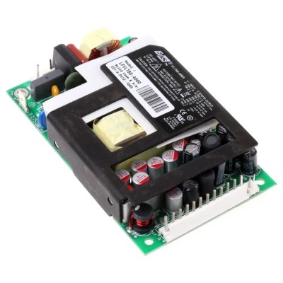 EOS 80W 4 Output 12V DC Switching Power Supply, Chassis Mount, 90-264V AC LFVLT80-4000