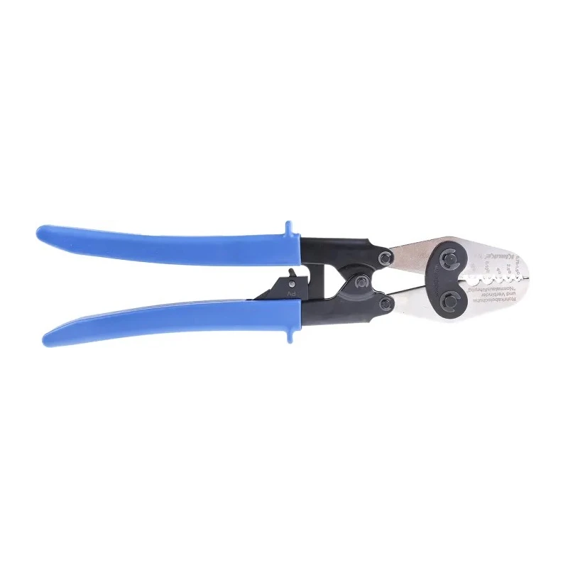 Klauke Hand Crimp Tool, 325 mm Length, 0.75 mm² to 16 mm² Capacity, Ratchet Mechanism, Ergonomic Handles K2