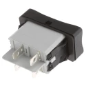 APEM DPST On-Off On-Off Rocker Switch Panel Thermoplastic Housing IP65 KG412A2XXA21XX