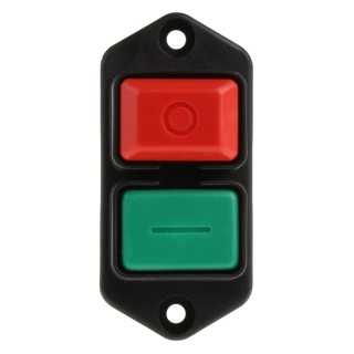 Tripus Push Button Switch Latching Panel Mount DPDT 230V AC 16A 3251-21-01