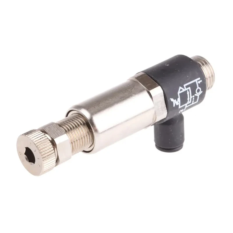 Legris 7300 Series Pressure Regulator Threaded Inlet Tube Outlet Nickel Plated Brass 16 bar 70°C 7300 06 13