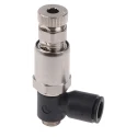 Legris Pneumatic Pressure Regulator 16 bar Maximum Operating Pressure Threaded Inlet, Tube Outlet Nickel Plated 7300 08 10