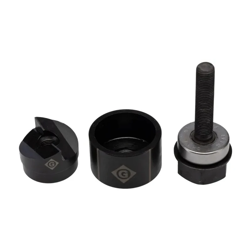 Greenlee Slug-Buster Punch & Die Set 0.492 to 2.520 Inch Round Hole Size, Hand Operation 50365088