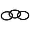 RS PRO Nitrile Rubber (NBR) O-Ring 0.75 in Inside Diameter, 0.9375 in Outside Diameter, Shore 70 Hardness 689-704