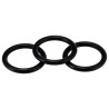 RS PRO Nitrile Rubber (NBR) Imperial O-Ring 0.875 in Inside Diameter, 1.13 in Outside Diameter, Shore 70 Hardness 689-732