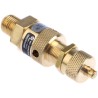 Norgren Pneumatic Quick Exhaust Valve Brass 1/4 in Threaded Male Connection 0-1.6 Bar Operating Pressure 1002/BM000
