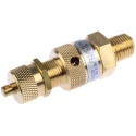 Norgren Pneumatic Quick Exhaust Valve Brass 1/4 in Threaded Male Connection 0-1.6 Bar Operating Pressure 1002/BM000