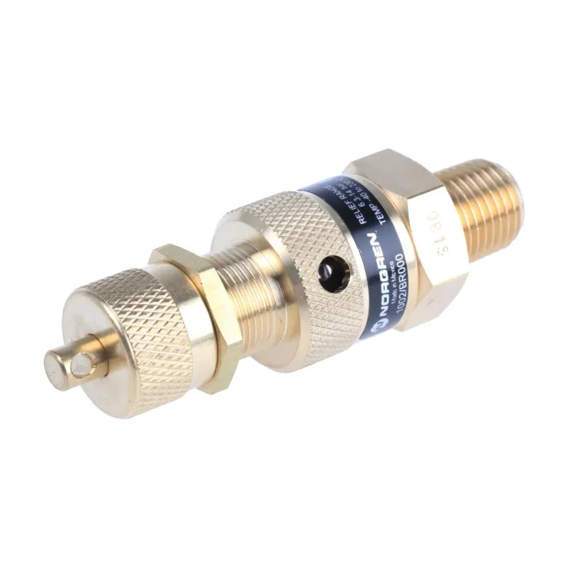 Norgren Quick Exhaust Valve 14 bar Operating Pressure Brass Body Male Threaded 1/4 in 1002/BR000
