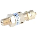 Norgren Quick Exhaust Valve 14 bar Operating Pressure Brass Body Male Threaded 1/4 in 1002/BR000