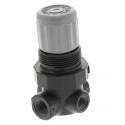 Norgren 1/4 in Threaded Pneumatic Pressure Relief Valve Zinc Alloy Body 0.3 to 9 Bar Operating Pressure NorgrenV07