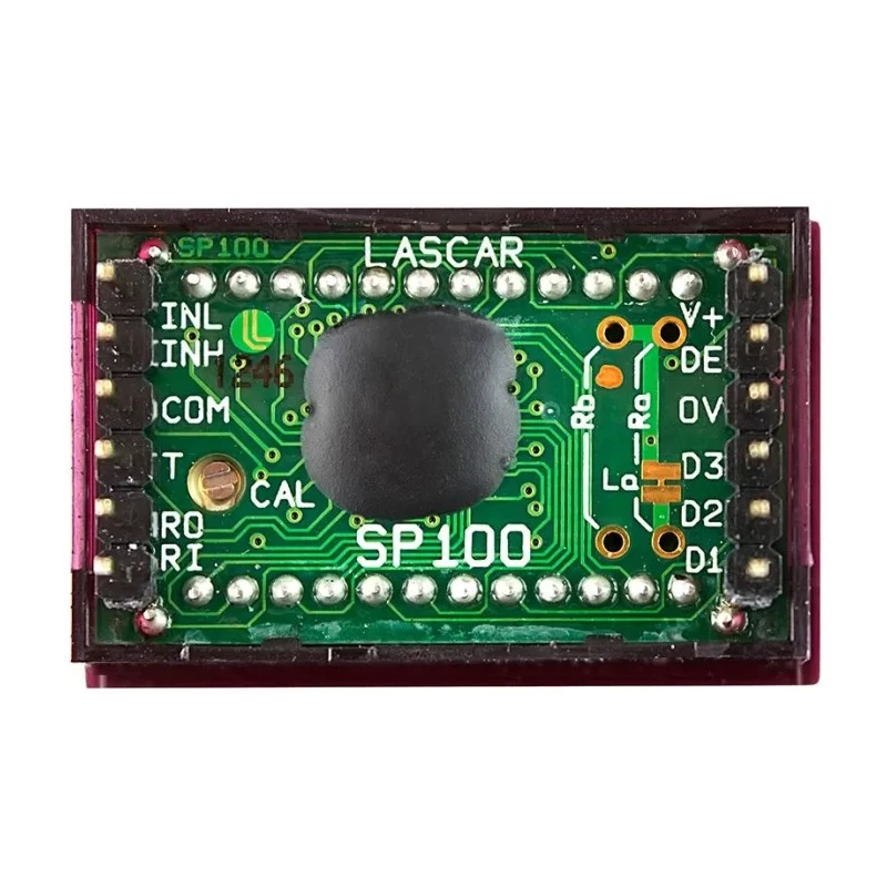 Lascar SP Series Digital Voltmeter DC LED Display 3.5-Digits ±1 % Accuracy 21.3 mm Cutout Height 34 mm Cutout Width SP 100