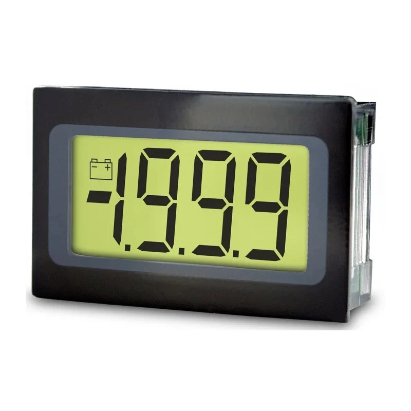Lascar SP Series Digital Voltmeter DC, LCD Display 3.5 Digits ±1 %, 21.3mm x 34mm Panel Cutout SP 200