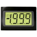 Lascar SP Series Digital Voltmeter DC, LCD Display 3.5 Digits ±1 %, 21.3mm x 34mm Panel Cutout SP 200