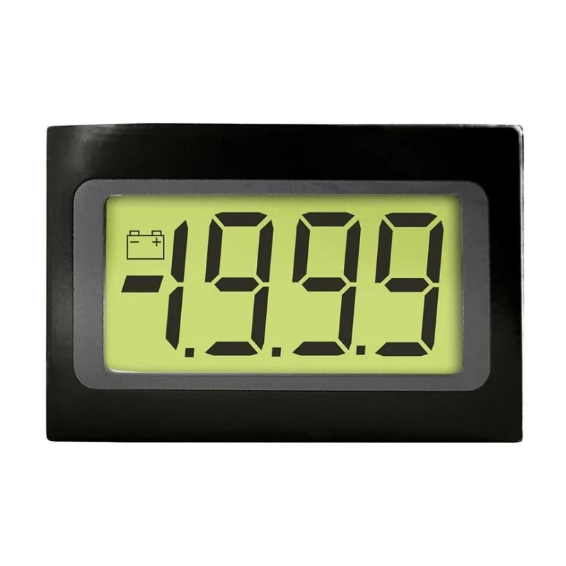 Lascar SP Series Digital Voltmeter DC, LCD Display 3.5 Digits ±1 %, 21.3mm x 34mm Panel Cutout SP 200