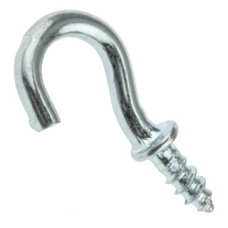 RS PRO Steel Zinc Plated J Hook 20mm Overall Length 7mm Thread Length Model 397-4904