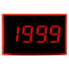 Lascar Digital Voltmeter DC, LED Display 3.5-Digits ±1 %, Digit Height 9.4mm, Cutout 21.3x34mm SP 300