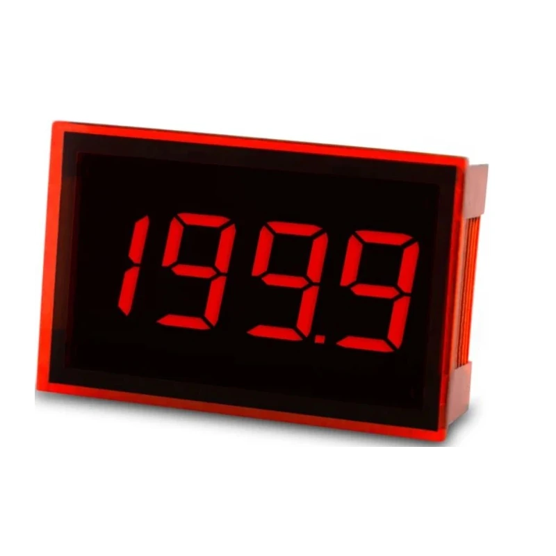 Lascar Digital Voltmeter DC, LED Display 3.5-Digits ±1 %, Digit Height 9.4mm, Cutout 21.3x34mm SP 300