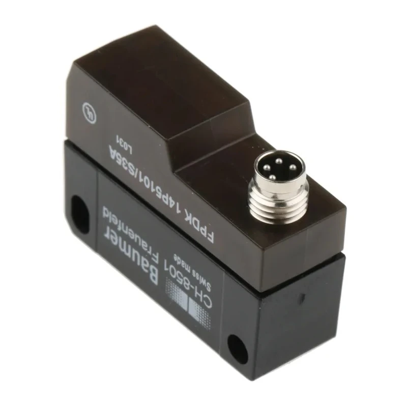Baumer Retroreflective Photoelectric Sensor, Block Style, 7.2 m Detection Range, PNP Output, IP67 Rated FPDK 14P5101/S35A
