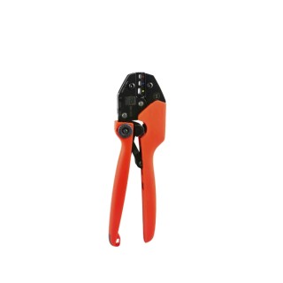RS PRO Crimp Tool for Insulated Terminals Red, Yellow, Blue 256mm Adjustable Ratchet DIN Standard 399-2025