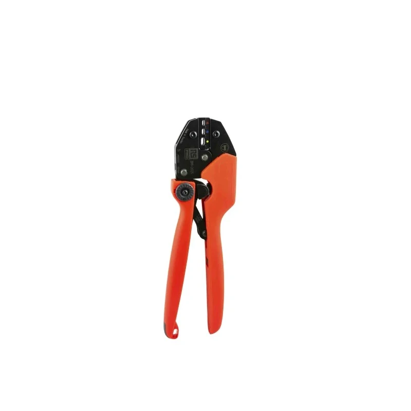 RS PRO Crimp Tool for Insulated Terminals Red, Yellow, Blue 256mm Adjustable Ratchet DIN Standard 399-2025