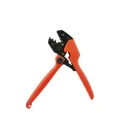 RS PRO Crimp Tool for Insulated Terminals Red, Yellow, Blue 256mm Adjustable Ratchet DIN Standard 399-2025