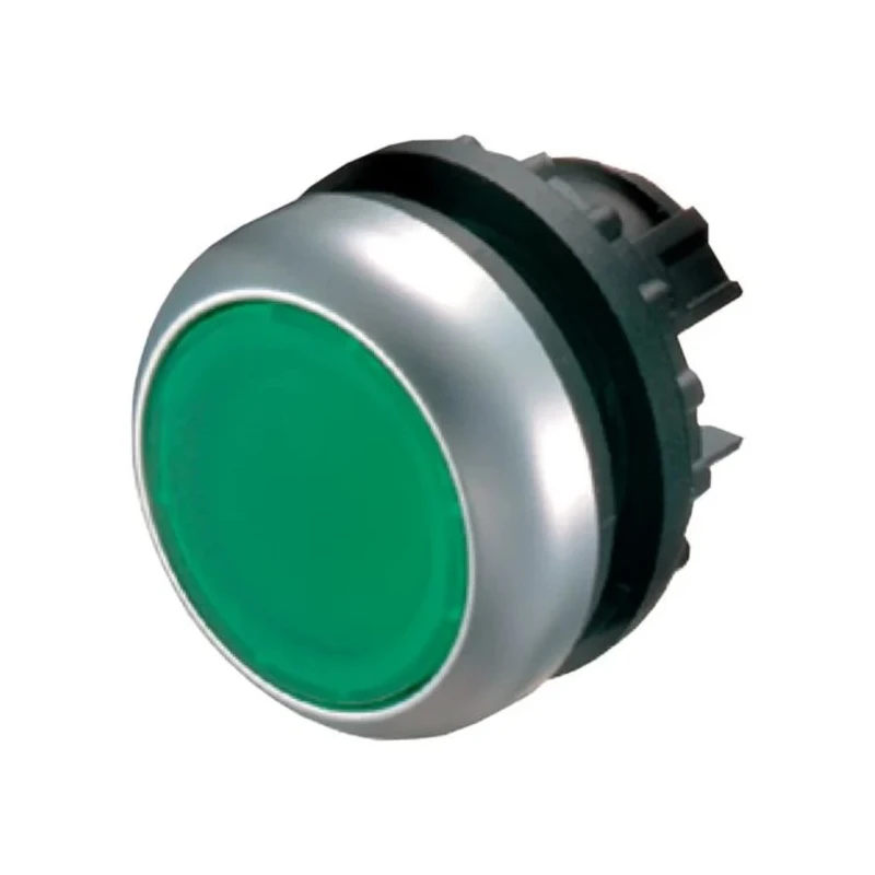 Eaton RMQ Titan M22 Series Green Momentary Push Button Head 22 mm Cutout IP69K 78635769 M22-D-G+M22-A
