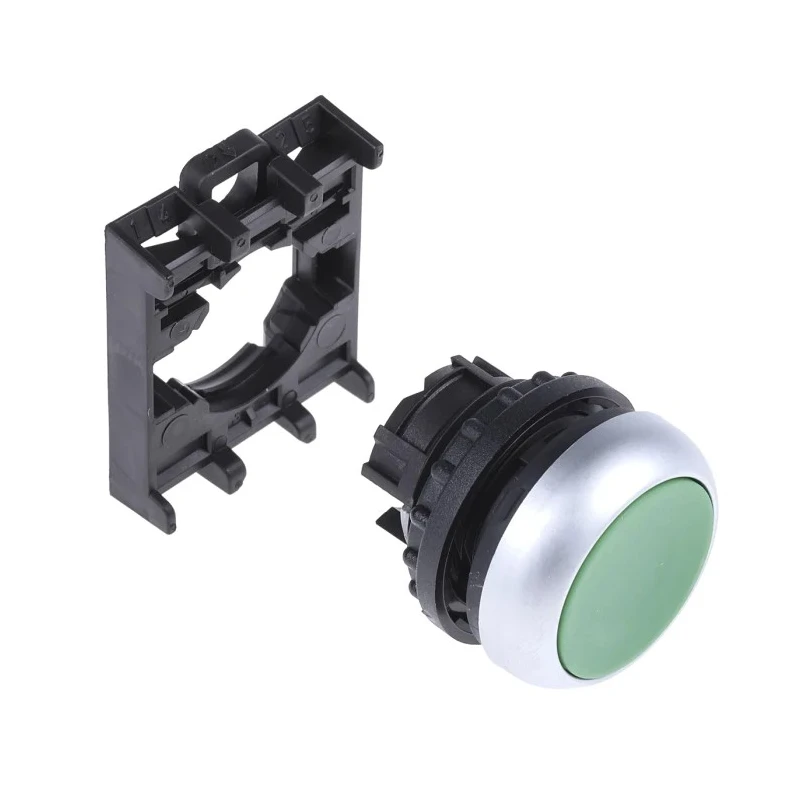 Eaton RMQ Titan M22 Series Green Momentary Push Button Head 22 mm Cutout IP69K 78635769 M22-D-G+M22-A