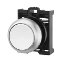 Eaton RMQ Titan M22 Series White Momentary Push Button Head, 22 mm Cutout Diameter, IP69K 78635765 M22-D-W+M22-A