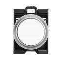 Eaton RMQ Titan M22 Series White Momentary Push Button Head, 22 mm Cutout Diameter, IP69K 78635765 M22-D-W+M22-A