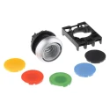 Eaton RMQ Titan M22 Series Silver Momentary Push Button Head 22 mm Cutout IP69K 78635763 M22-D-X+M22-A+M22XD-S/R/G/Y/B