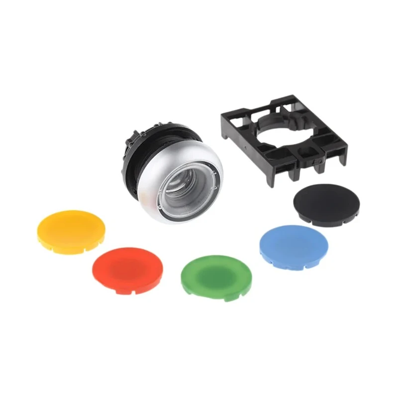 Eaton RMQ Titan M22 Series Silver Momentary Push Button Head 22 mm Cutout IP69K 78635763 M22-D-X+M22-A+M22XD-S/R/G/Y/B