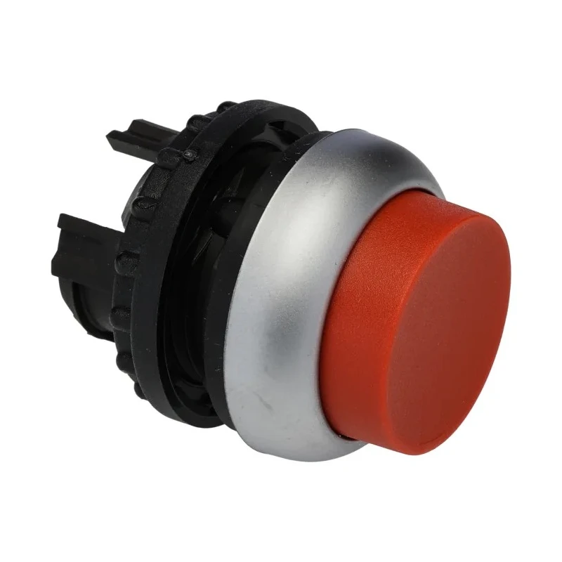 Eaton RMQ Titan M22 Series Red Momentary Push Button Head 22 mm Cutout Diameter IP69K 78635791 M22-DH-R+M22-A