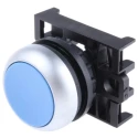 Eaton RMQ Titan M22 Series Blue Momentary Push Button Head 22 mm Cutout IP69K 78635771 M22-D-B+M22-A