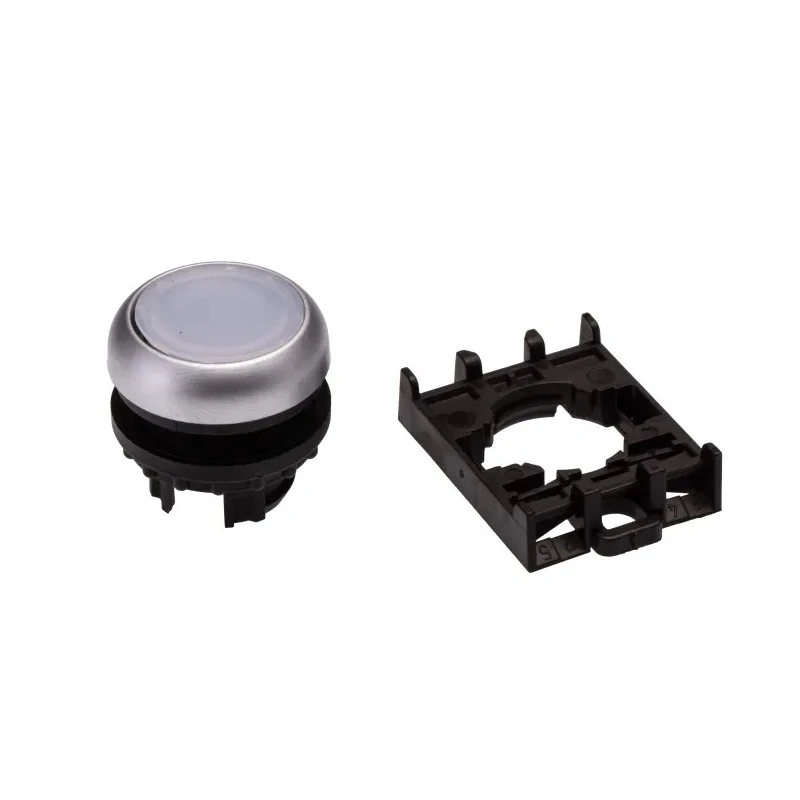 Eaton RMQ Titan M22 Series White Momentary Push Button Head 22 mm Cutout IP69K 78635801 M22-DL-W+M22-A
