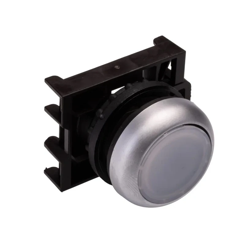 Eaton RMQ Titan M22 Series White Momentary Push Button Head 22 mm Cutout IP69K 78635801 M22-DL-W+M22-A